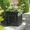 Mayne Nantucket 16x16 Planter - Black 5865-B - alternate 1